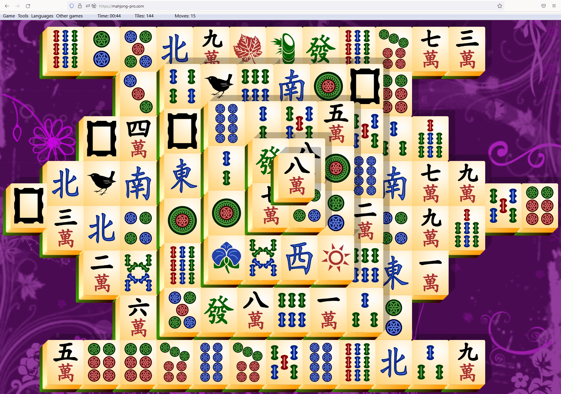 Jogo grátis online original Mahjong