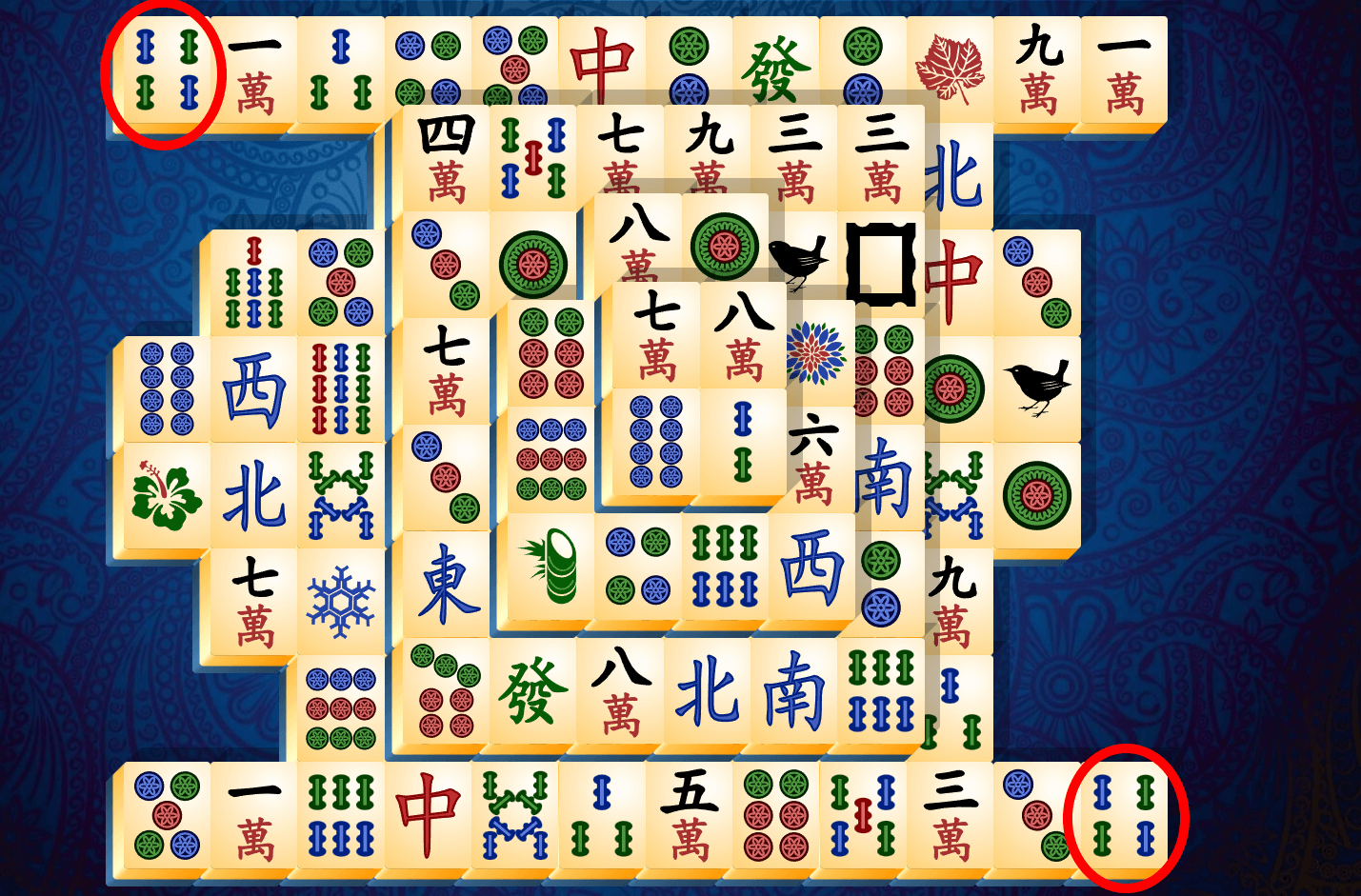 Mahjong Solitaire Tutorial, step 5